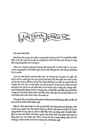 Người Việt Gọi Tôi Là Cha Đắc Lộ - Hành Trình Sáng Tạo Chữ Quốc Ngữ