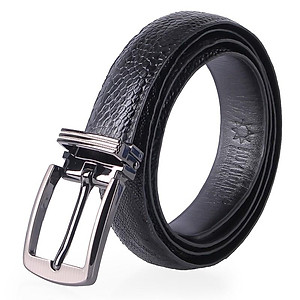 Dây thắt lưng nữ da đà điểu Huy Hoàng 2,5P màu đen, nâu đất, vàng bò, nâu đỏ HC5401-02-03-10