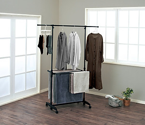 Giá Phơi Quần Áo Bằng Thép Không Gỉ PSBK-06 TENMA, Dễ Dàng Tháo Lắp, Gấp Gọn Và Điều Chỉnh