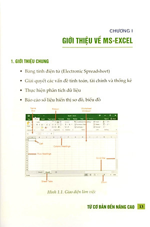 Excel Ứng Dụng Văn Phòng - Từ Cơ Bản Đến Nâng Cao (Tái Bản 2023)