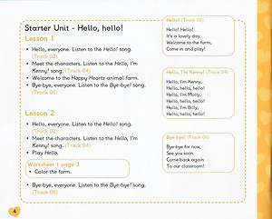 Sách Happy Hearts Starter