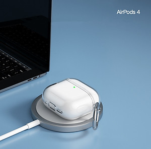 Bao Case Ốp Bảo vệ TPU Trong Suốt cho Airpods 4 (2024) - Hàng Chính Hãng