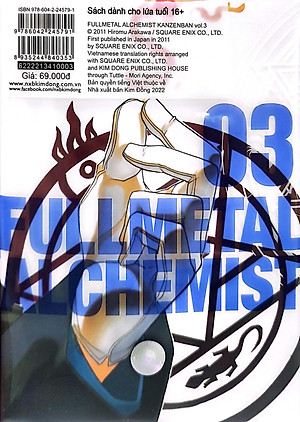 Fullmetal Alchemist - Cang Giả Kim Thuật Sư - Fullmetal Edition Tập 3