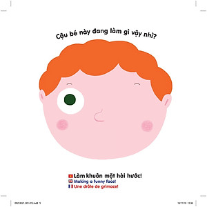 Sách Chuyển Động Thông Minh Đa Ngữ Việt - Anh - Pháp: Cơ Thể Người - The Body - Le Corps