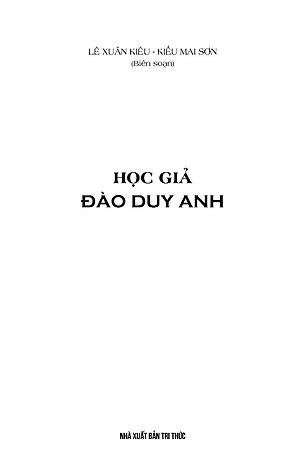 Học Giả Đào Duy Anh