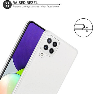 Ốp lưng silicon dẻo trong suốt mỏng 0.6mm cho Samsung Galaxy A22 4G / M22 / M32 hiệu Ultra Thin độ trong tuyệt đối chống trầy xước - Hàng nhập khẩu