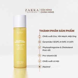 Bộ Đôi Zakka Naturals Sữa Dưỡng Cúc 150ml và SRM Cúc 185g Làm Sạch Và Cấp Ẩm Dịu Nhẹ Cho Da Nhạy Cảm