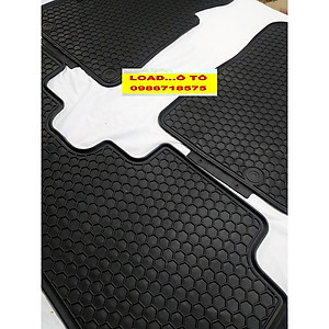 Thảm Lót Sàn Cao Su Đúc Xe Toyota Vios 2022-2019 Mẫu Tổ Ong Cao Cấp, Không Mùi