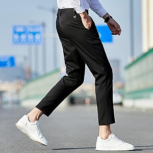 Quần tây nam ️ quần âu nam phong cách Hàn Quốc thời trang Poniva cao cấp