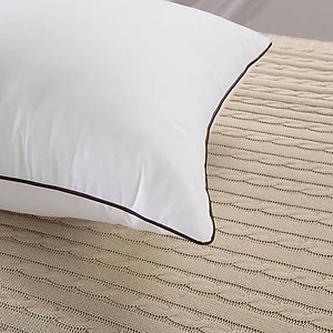 Ruột Gối Vuông Viền Đen Lidaco 45x45cm (1 Chiếc)