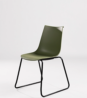 Ghế nhựa chân sắt nhập khẩu Tundo cao cấp JNST Amelie21CT 42 x 43 x 82 cm