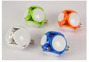 Bóng Đèn Led 40W 5 Bóng 4 Cánh Hình Trái Banh