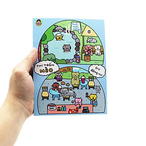 Tập Học Sinh Cô Tiên Xanh - Miền Nam - 4 Ô Ly - 96 Trang 100gsm - The Sun - Thị Trấn Mèo