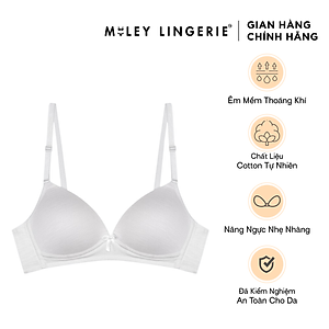 Áo Ngực Nữ Không Gọng Cotton Lụa Flexi Miley Lingerie BRC
