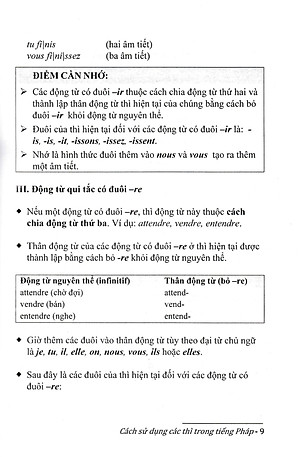 Cách Sử Dụng Các Thì Trong Tiếng Pháp - HA 