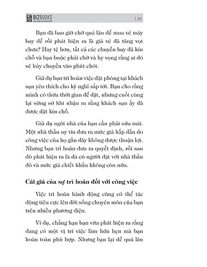 Sách Muốn Thành Công Nói Không Với Trì Hoãn – 21 Nguyên Tắc Vàng Đập Tan Sự Trì Hoãn
