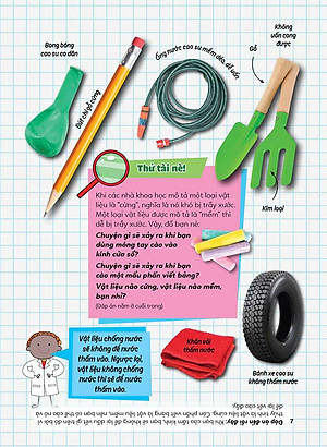 Sách Khám Phá Vật Liệu Quanh Ta - Học Vui Hiểu Rộng Biết Nhiều (Tái Bản 2020)