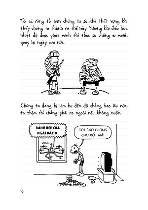 Nhật Ký Chú Bé Nhút Nhát - Tập 10 Những Ngày Xưa Cũ bản Tiếng Việt