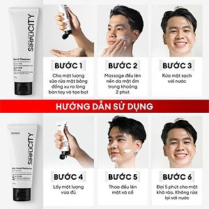 Bộ đôi chăm sóc toàn diện Men Stay Simplicity