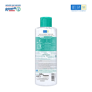 Nước tẩy trang sạch sâu cho da mụn, nhạy cảm Hada Labo Micellar Water Acne Care 240ml