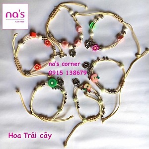 Vòng tay trà sữa cute handmade