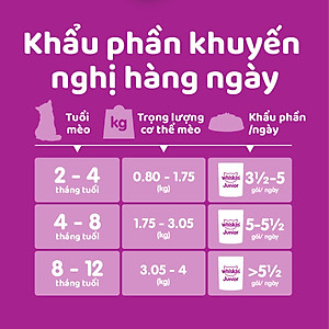 [Combo 12 Gói] Thức Ăn Cho Mèo Con WHISKAS Junior 2-12 months Vị Cá Ngừ 80g/Gói