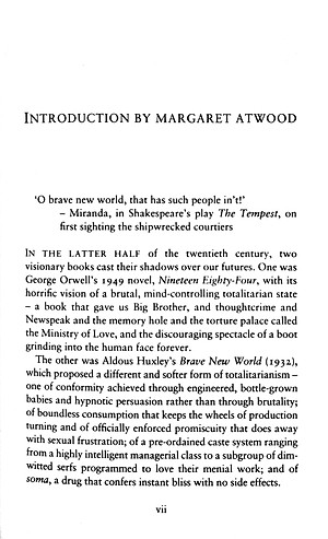 Sách ngoại văn: Brave New World