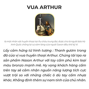 Ô dù tự đông thông minh Nason Umbrella The Arthur tự động đóng mở 2 chiều, tay cầm phủ kim loại cao cấp màu Bronzo, dù tự động gấp ngược, chống gió bão cấp 6