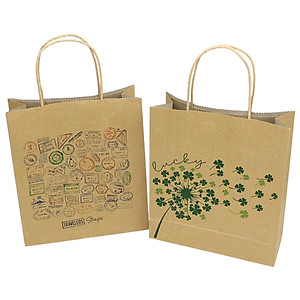 Túi Giấy Kraft - 22 x 25 x 8 cm - The Sun 01