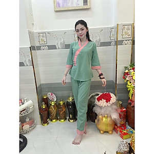 Đồ Lam Đi Chùa # Đồ 3 Nút