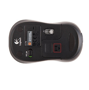 Chuột không dây Logitech B175 - Thiết kế thuận cả 2 tay, phù hợp PC/ Laptop - Hàng chính hãng
