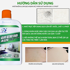 Dung Dịch Làm Sạch Vết Xước Sàn Gạch Men Lát Nền Nhà LKB 260ml Tẩy Mạnh Mẽ Hiệu Quả Tiện Lợi