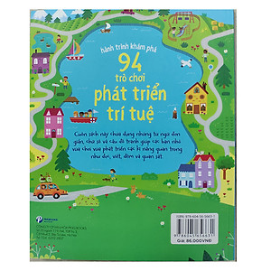 Sách Hành Trình Khám Phá 94 Trò Chơi Phát Triển Trí Tuệ