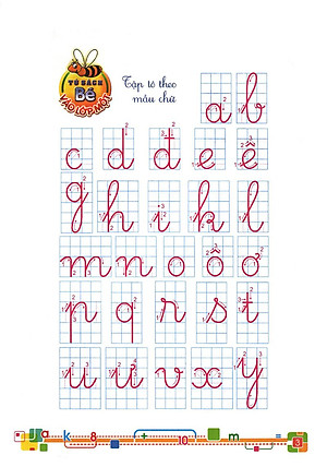 Tủ Sách Bé Vào Lớp Một - Tập Tô Chữ Mẫu Giáo