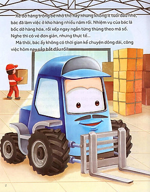 Sách Những Chiếc Xe Hiệp Sĩ: Xe Dỡ Hàng Nhỏ Bé (Tái Bản 2019)