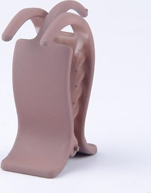 Combo 2 Kẹp tóc nữ càng cua 3 răng màu sắc (màu ngẫu nhiên)