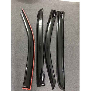 Bộ Vè Che Mưa Cho Xe Ô Tô - Trailblazer Đen Thái