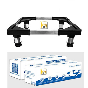 Chân đỡ máy giặt, tủ lạnh,chân Kệ Tủ Lạnh, Máy Giặt, Máy Lọc Nước Đa Năng,Khung Inox Đế Nhựa Chống Rung