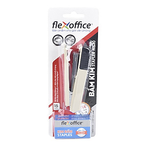 Bộ bấm kim số 10 và kim bấm Flexoffice FO-ST03-S2