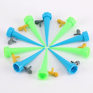 Set 3 Đầu Tưới Cây Nhỏ GIọt Thông Minh - Tự Động Tưới Nước Lên Đến 15 Ngày, Đầu tưới nhỏ giọt tự động gắn chai nước chai nhựa Pots, garden decor