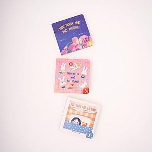 Bộ Sách "Đi Ngủ Nào, Bé Cưng Ơi" (Ngủ Ngon Nhé, Phố Phường + Ngủ Ngon Nhé Cả Nhà + Ngủ Ngon Nhé Thỏ Cưng)