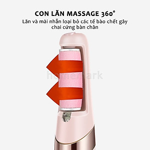 Máy Chà Gót Chân Tẩy Tế Bào Chết Tự Động, Máy Chà Gót Chân Cá Nhân 2 Đầu Mài, Sạc Pin Tiện Lợi - HÀNG CHÍNH HÃNG MINIIN