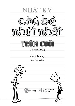 Combo 10 tập Nhật Ký Chú Bé Nhút Nhát - Diary Of A Wimpy Kid  bản Tiếng Việt