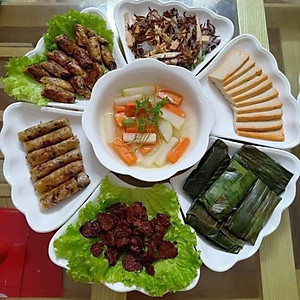 Bộ Bát Đĩa Hoa Mặt Trời 6836 Việt Nhật Loại Lớn - Bộ Bát Đĩa Bày Cỗ