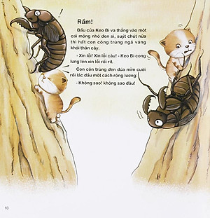 Sách Chú Mèo Kẹo Bi Phiêu lưu Trong Xứ Sở Côn Trùng (Tập 3): Trên Cây