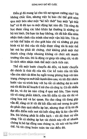 Sách Trump - Đừng Bao Giờ Bỏ Cuộc