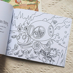 Sách Tô Màu "Xứ Sở Miên Man"