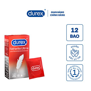 Bao cao su Durex Fetherlite Ultima Hộp 12 Bao