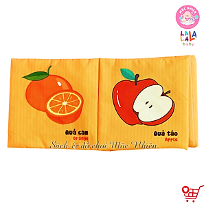 Sách Vải Đa Tương Tác Kích Thích Thị Giác Cho Bé Sơ Sinh My Very First Book - Lalala Baby (Nhiều chủ đề)