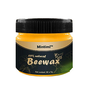 Sáp ong Beewax vệ sinh đánh bóng đồ gỗ nội thất chống thấm thành phần tự nhiên 103gr tặng kèm 2 khăn vải 
